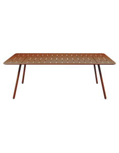 Metal dining table Luxembourg 207x100 | FERMOB - 24