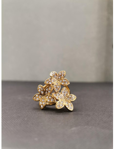 Prsten s třpytivými květinami | PIOU PIOU