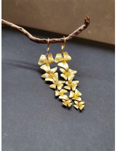 Náušnice s květinovým ověsem | PIOU PIOU 2