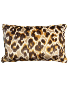 Sametový povlak polštáře 30x50 Big Leop beige | THEVENON - 1