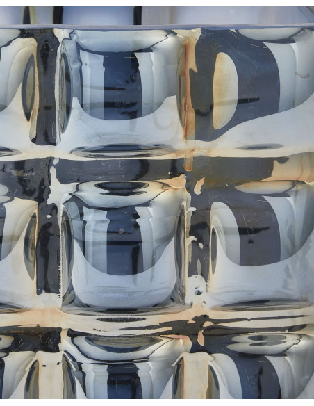 Skleněná váza Bubble S, modrá | POLS POTTEN