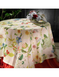 copy of Tablecloth with print Jurta 170x270 | TESSITURA TOSCANA TELERIE - 1