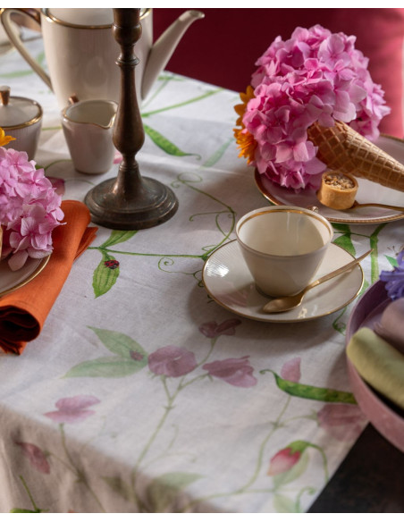 Ubrus s potiskem Petits Pois 140x170 | TESSITURA TOSCANA TELERIE