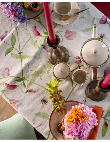 Ubrus s potiskem Petits Pois 140x170 | TESSITURA TOSCANA TELERIE