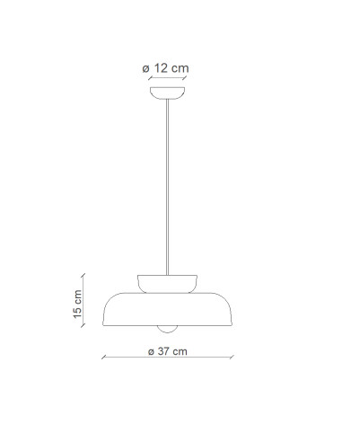 Závěsné svítidlo MARACANÀ C2745