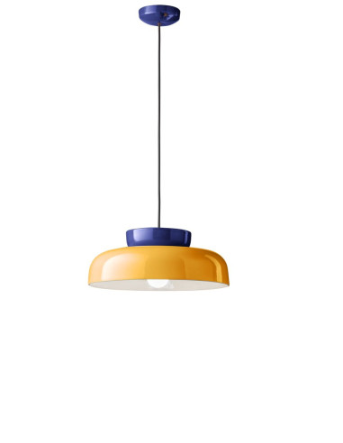 Závěsné svítidlo MARACANÀ C2745 modrá/žlutá| FERROLUCE