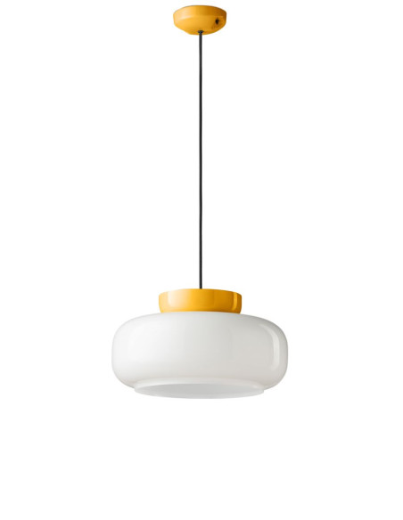 Závěsné svítidlo MARACANÀ C2743 žlutá / bílá  | FERROLUCE - 1
