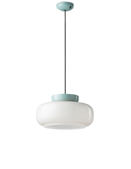 Závěsné svítidlo MARACANÀ C2743 světle modrá / bílá  | FERROLUCE - 1