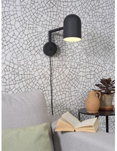 Nástěnná lampa Marseille černá | IT´S ABOUT ROMI-1 2