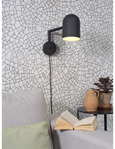 Nástěnná lampa Marseille černá | IT´S ABOUT ROMI-2