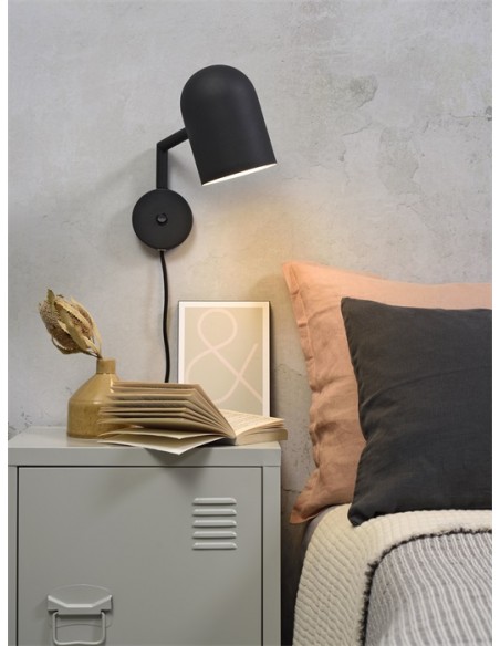 Nástěnná lampa Marseille černá | IT´S ABOUT ROMI-3