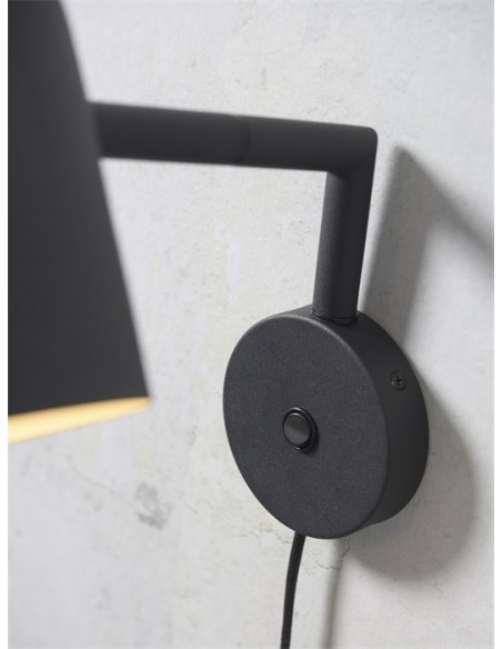 Nástěnná lampa Marseille černá | IT´S ABOUT ROMI-6