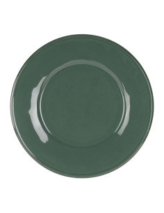 Keramický talíř Constance - tmavě zelený | CÔTÉ TABLE