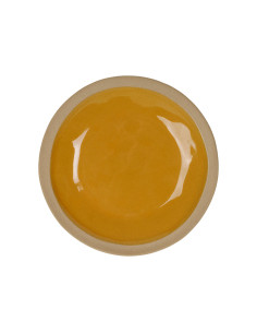 Keramický dezertní talíř Jade ve žluté barvě | CÔTÉ TABLE