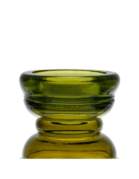 Skleněný svícen Cyme -zelený | CÔTÉ TABLE - 1