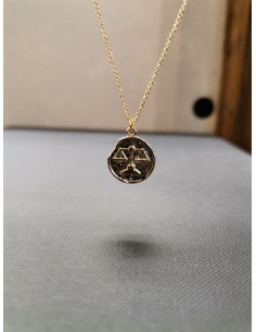 Řetízek s přívěskem, měsíční znamení - Váhy | PIOU PIOU - 1