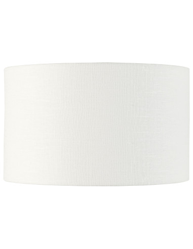 Látkové válcové stínítko Ø32, bílý len | GOOD&MOJO