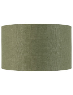 Látkové válcové stínítko Ø32, zelený len | GOOD&MOJO - 1