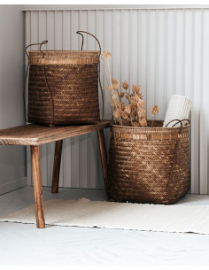 Ratanový koš Balie L, přírodní | HOUSE DOCTOR 2