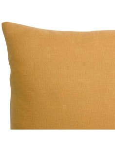 Lněný povlak polštáře Zeff-ocre 45x45 | VIVARAISE-1 2