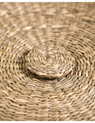 Úložný koš s víkem, přírodní s pruhem L | HOUSE DOCTOR - 4