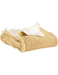 Cotton plaid Emilio Mirabelle 130x200 | VIVARAISE - 2