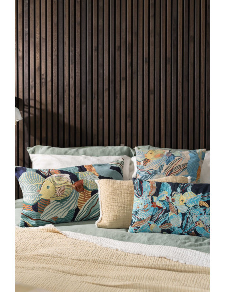 Bavlněný pléd Emílio Mirabelle 130x200 | VIVARAISE c