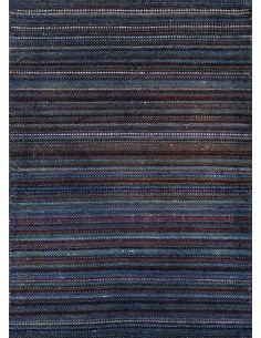 Vlněný koberec Abrash 137x201, modrý | JAIPUR RUGS