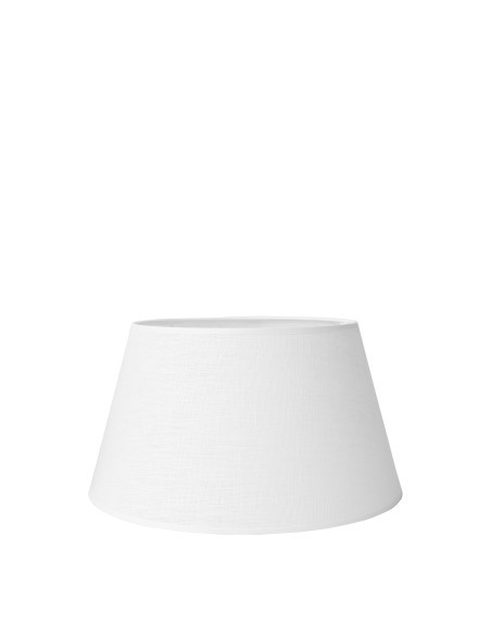 Látkové stínítko, kónické Ø34cm, bílý len | CÔTÉ TABLE
