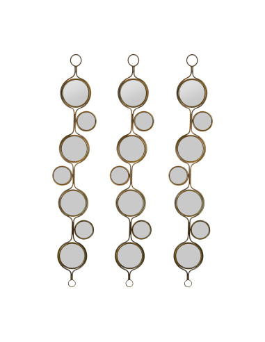 Nástěnné zrcadlo Art Deco - bronzové | CÔTÉ TABLE