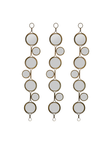 Nástěnné zrcadlo Art Deco - bronzové | CÔTÉ TABLE