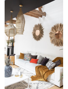 Sametový přehoz přes postel Fara Bronz 80x200 | VIVARAISE 2