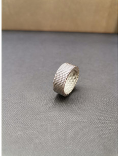 Stříbrný proplétaný prsten | PIOU PIOU-1 2