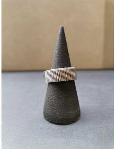 Stříbrný proplétaný prsten | PIOU PIOU-1