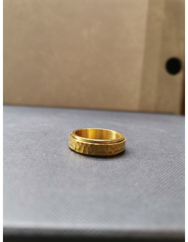 Antistresový prsten ve zlaté barvě | PIOU PIOU - 3