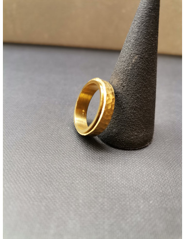 Antistresový prsten ve zlaté barvě | PIOU PIOU - 2