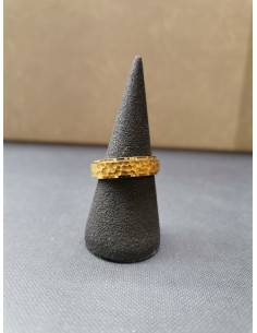 Antistresový prsten ve zlaté barvě | PIOU PIOU - 1