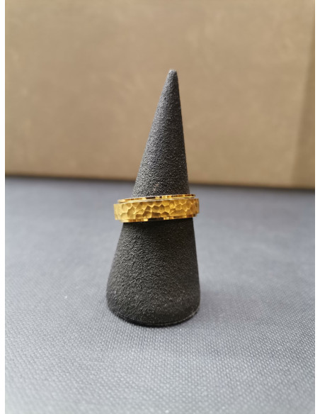 Antistresový prsten ve zlaté barvě | PIOU PIOU - 1