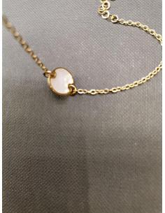 copy of Chain bracelet with pearl four-leaf clover | PIOU PIOU - 1 2