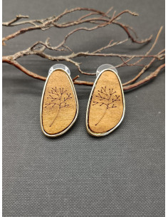 copy of Drop earrings with colourful decoration | PIOU PIOU - 2