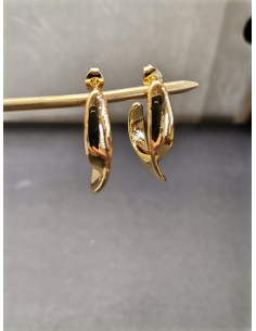 Elegantní náušnice ve zlatém provedení | PIOU PIOU 2