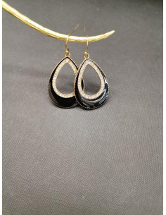 copy of Drop earrings with colourful decoration | PIOU PIOU - 2 2