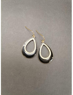 copy of Drop earrings with colourful decoration | PIOU PIOU - 2