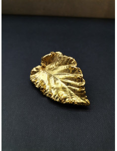 Brož ve tvaru zlatého listu | PIOU PIOU - 1