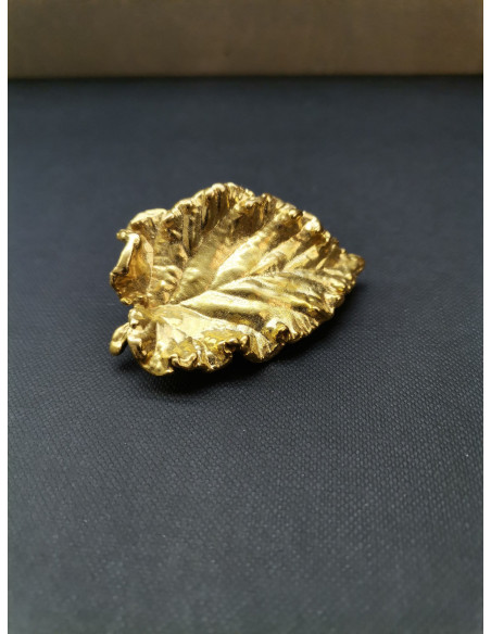 Brož ve tvaru zlatého listu | PIOU PIOU - 3