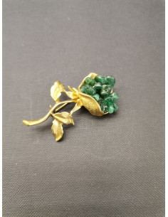 copy of Brož ve tvaru větvičky s květy | PIOU PIOU - 1