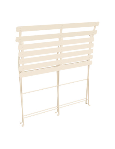 Skládací kovová lavička Bistro | FERMOB latte beige a