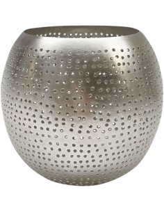 Tepaný svícen pro čajovou svíčku Round Filisky | ZENZA-1