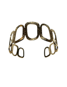 Ozdobný kovový náramek ve zlaté barvě | LORIANE