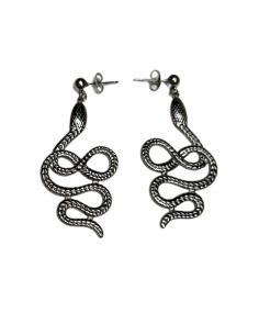 Náušnice s ověsem ve tvaru hada | LORIANE